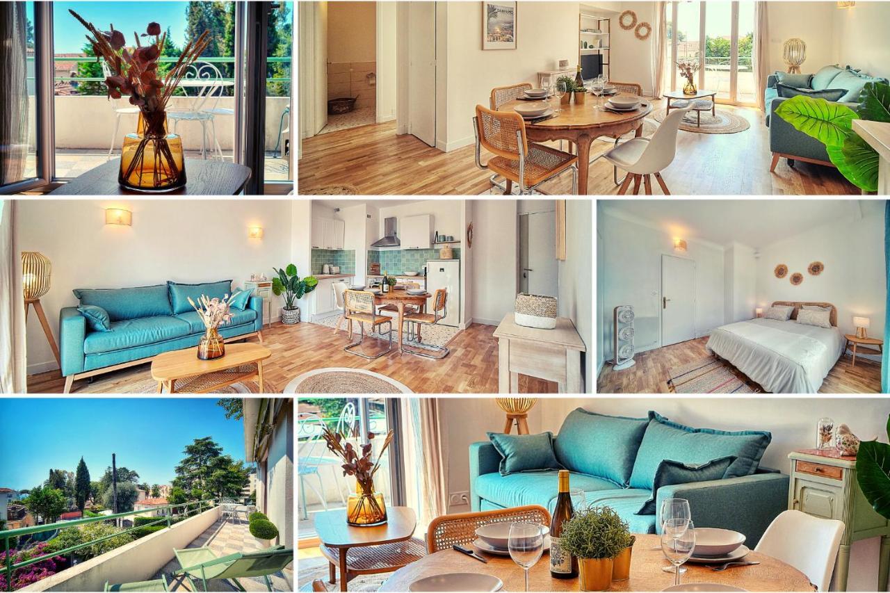 Le Joy - Terrasse - Parking - Verriere Cote D'Azur Cannes Exterior foto